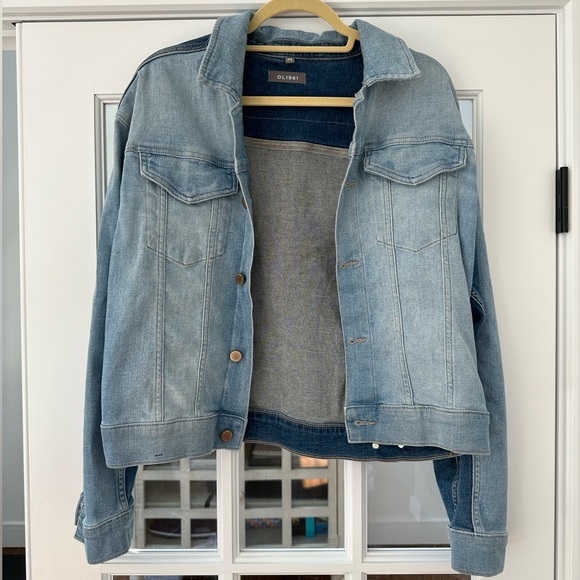 DL1961 jean jacket with Destiny’s Child patch size xs - Picture 2 of 5